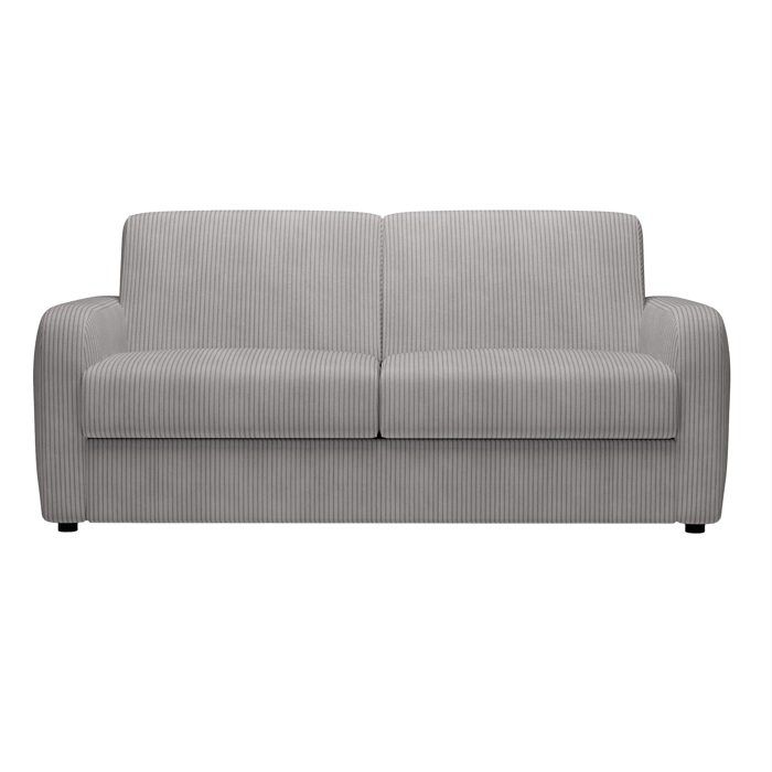 Produit similaire: OLIVIER - Canapé 3 places convertible rapido en velours côtelé gris matelas Memory 14 cm