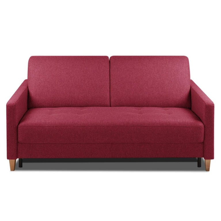 Produit similaire: Canapé convertible OGGETTO matelas 16 cm système express sommier lattes 120cm RENATONISI polyuréthane rouge