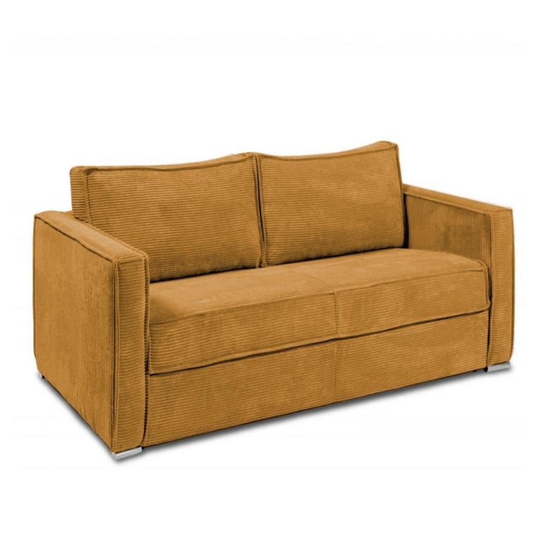 Produit similaire: Canapé convertible express 160cm ANTIBES matelas mémory 22cm sommier metal velours côtelé rouge