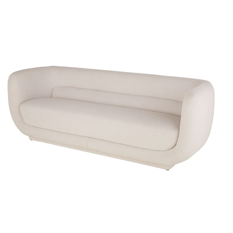 Canapé Flare 4 places tissu beige - Vue supplémentaire 3