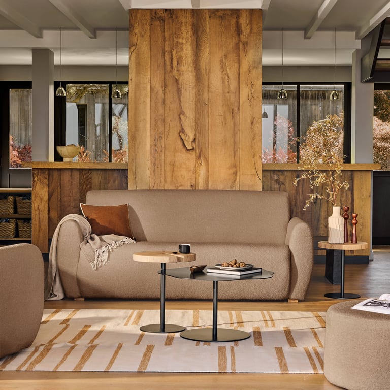 Produit similaire: Ome - Canapé bouclette Marron