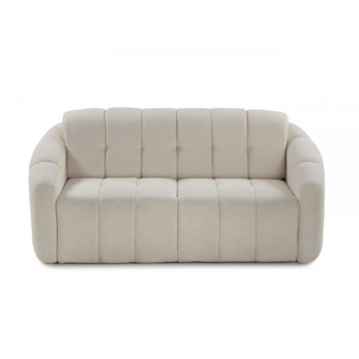 Produit similaire: Canapé convertible express VIGO couchage 140cm matelas Stella 17cm bouclé beige beige Tissu Inside75