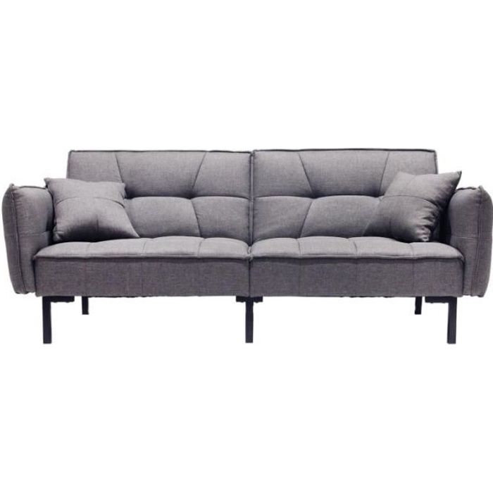 Produit similaire: Canapé Convertible Design "tyva" 197cm Gris - Paris Prix