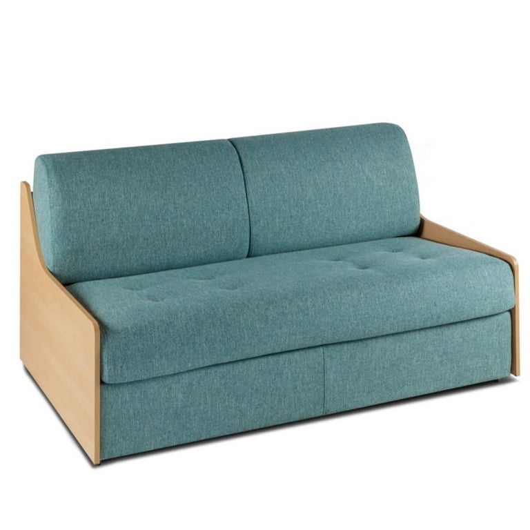 Produit similaire: Canapé NORMANN | Convertible compact - 3 places | Accoudoirs bois