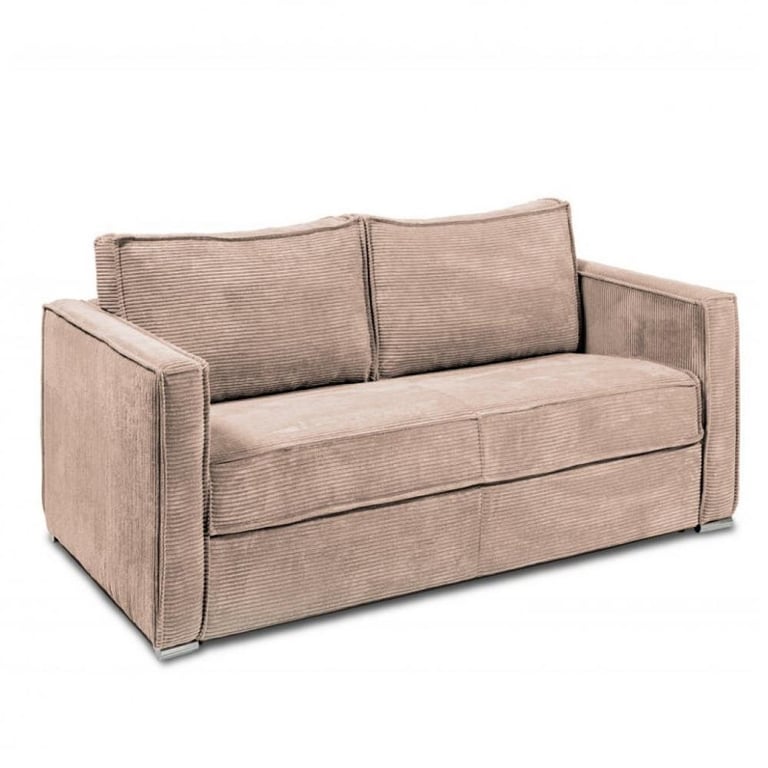 Produit similaire: Canapé convertible express 160cm ANTIBES matelas mémory 22cm sommier metal velours côtelé azur