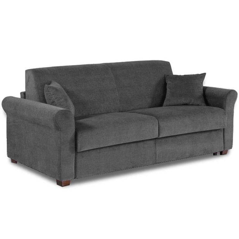 Produit similaire: Canapé convertible ROMANTICO en microfibre graphite express couchage 120* 197*16cm