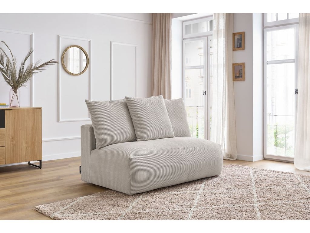 Produit similaire: Chauffeuse 2 places sans accoudoir pour canapé modulable VOLTAIRE beige BOBOCHIC 2 places