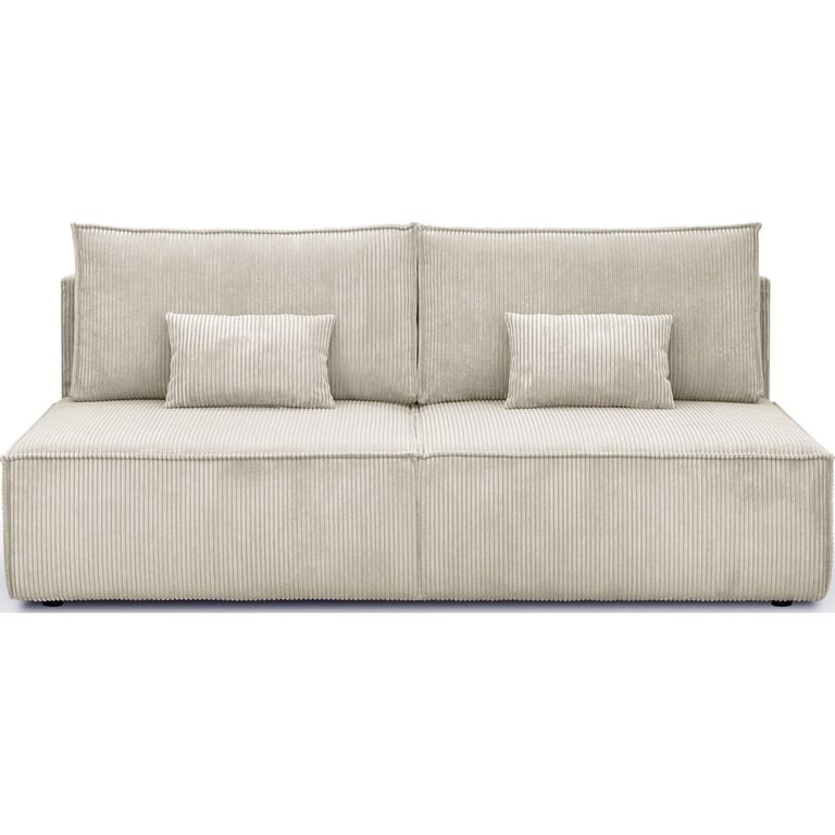 Produit similaire: Milla - Canapé convertible 3 places avec coffre en velours côtelé beige