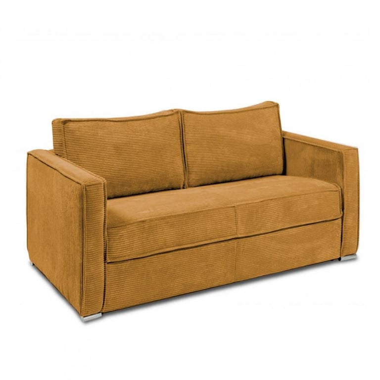 Produit similaire: Canapé lit express ANTIBES 160 cm matelas mémory 22 cm sommier LATTES velours côtelé zoom bleu