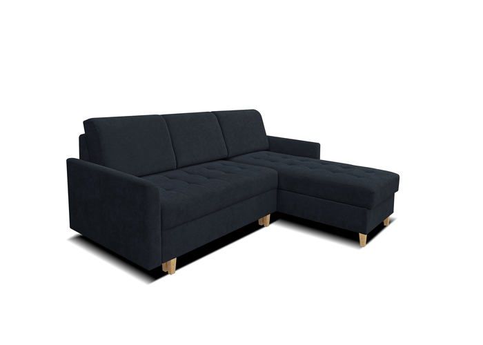 Produit similaire: Robin Inspire Simi Canapé d'angle Fonction de Couchage Canapé-lit avec Compartiment de Couchage, Droite Noir 240 x 180 x 95 cm