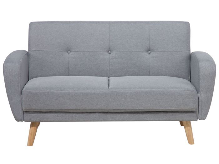 Produit similaire: Canapé convertible 2 places en tissu gris FLORLI