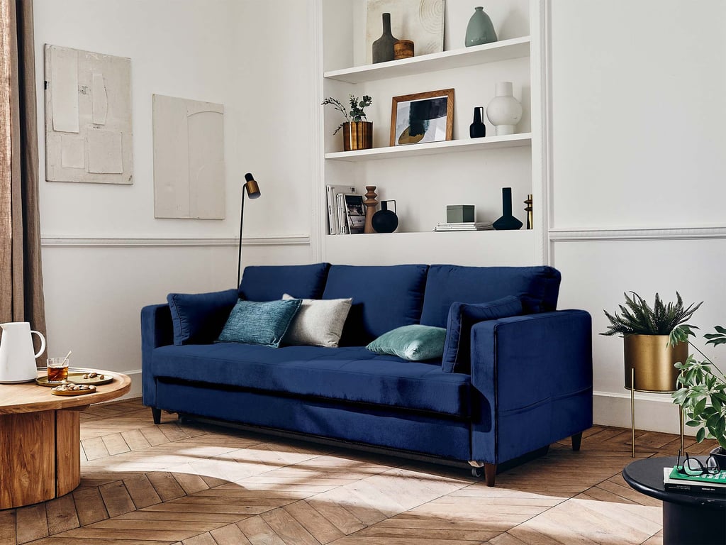 Produit similaire: anna - Canapé velours Bleu
