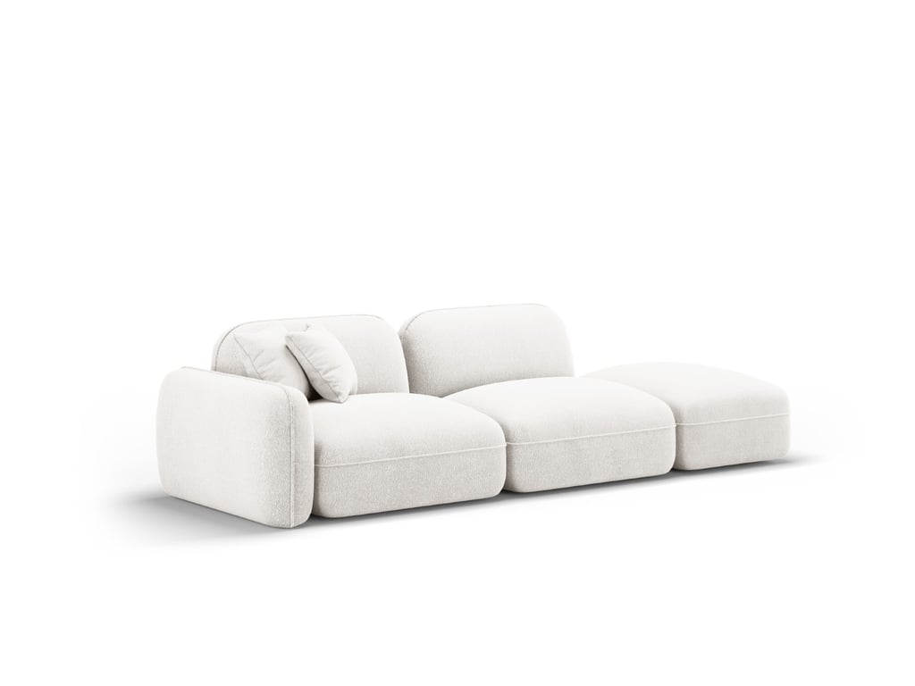 Produit similaire: Lucien - Canapé velours, bouclette Blanc