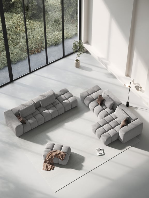 Produit similaire: Lorella - Canapé tweed Beige