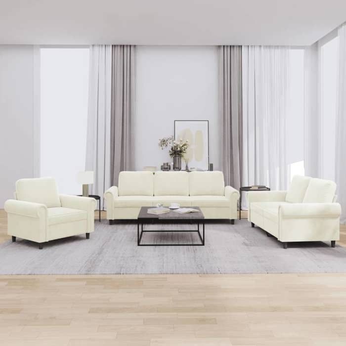 Produit similaire: Ensemble de Canapés avec Coussins 3 pcs, Canapés avec Accoudoirs, Ensemble de Meubles, Mobilier de Salon, Moderne, 3202178