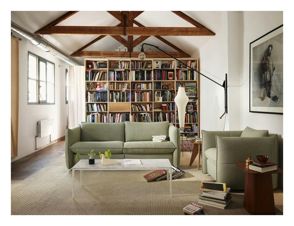 Produit similaire: Vitra Canapé 3 places Mariposa  - Iroko 2, 01 vert citron