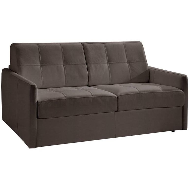 Produit similaire: Canapé lit CUBE convertible en Microfibre marron couchage 160cm express matelas 16 cm