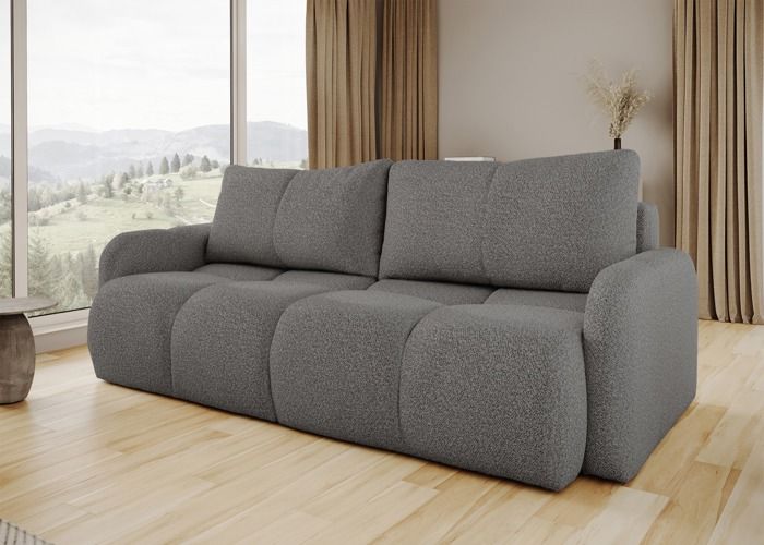 Produit similaire: Canapé convertible avec ottomane extensible - POTTO - gris