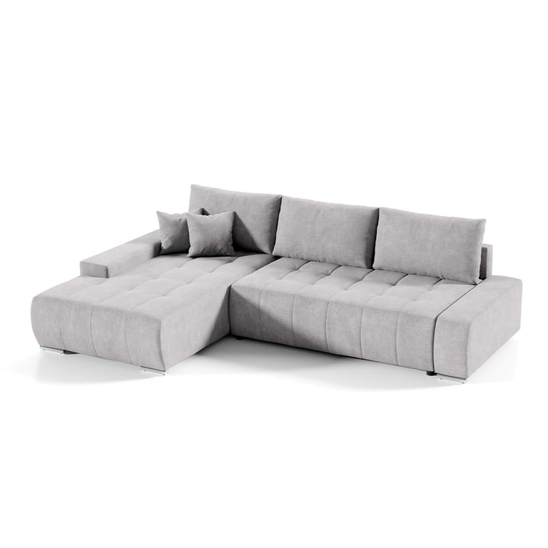 Produit similaire: Jonas - Canapé angle convertible gauche 4 places gris clair