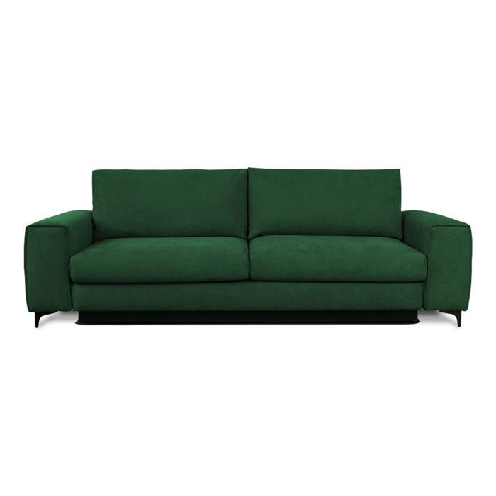 Produit similaire: Canapé Velours Droit Vert Fiesole - 3 Places - Convertible - Avec Accoudoirs - Coffre de Rangement