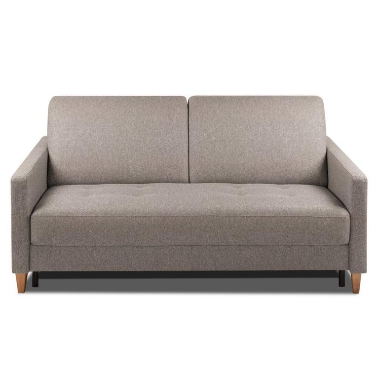 Produit similaire: OGGETTO - canapé convertible velours beige - Sommier 140 cm