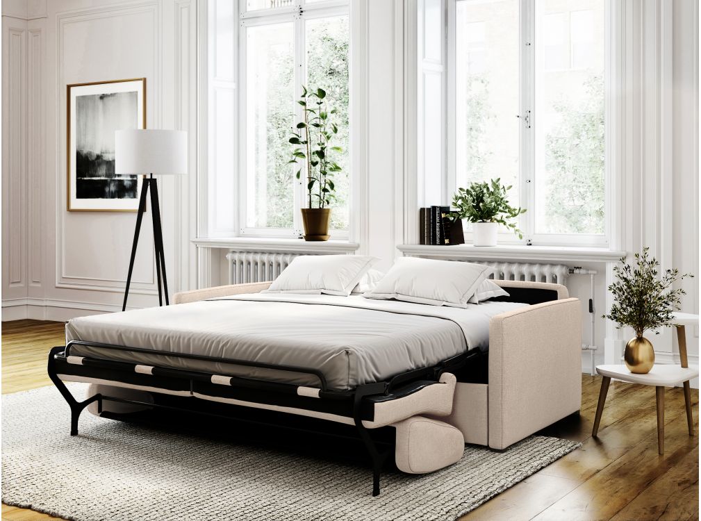 Produit similaire: agathe - Canapé convertible Beige