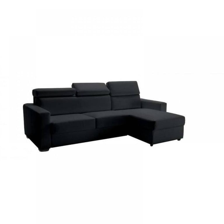 Produit similaire: Canapé d'angle réversible EXPRESS SIDNEY DELUXE 160 cm cuir vachette noir têtières réglables matelas 16 cm