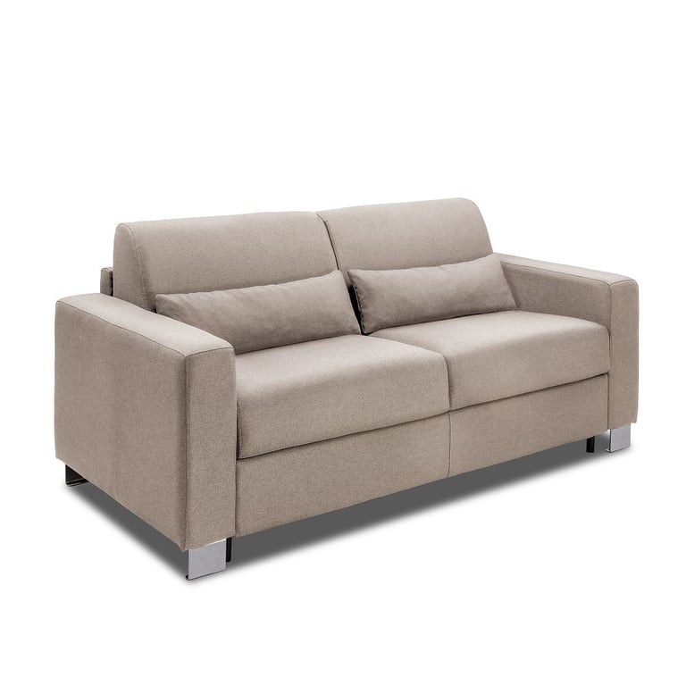 Produit similaire: Canapé 3 places DOMUS V2 convertible EXPRESS sommier lattes 140cm matelas 17 cm Tweed beige