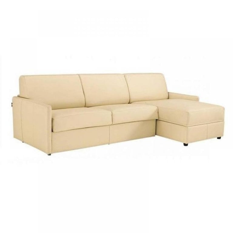 Produit similaire: Canapé d'angle SUN convertible EXPRESS 160cm cuir vachette beige matelas épaisseur 16cm