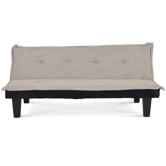 Produit similaire: Canapé-lit Hamburg en microfibre - AMBURGO - Convertible - Gris - Tissu
