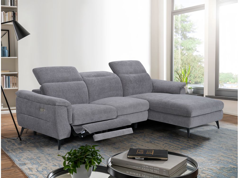 Produit similaire: Canapé d'angle de relaxation électrique SHELBY avec 1 assise relax