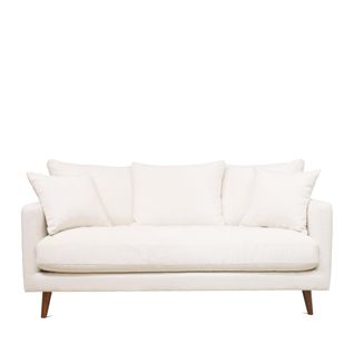 Produit similaire: Villabon Canapé 3 Places En Tissu Bouclette Pieds Bois Couleur Ivoire