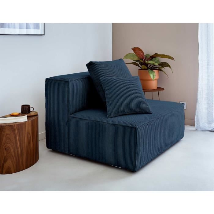 Produit similaire: Colombine - module d'assise sans accoudoirs - en velours côtelé