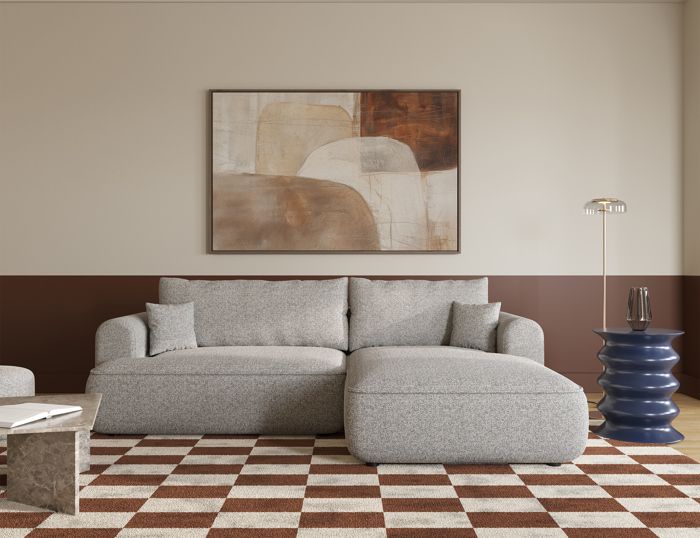 Produit similaire: Canapé d'angle - OVO - 260 cm - avec fonction de couchage en forme de L - grėge - côté droit