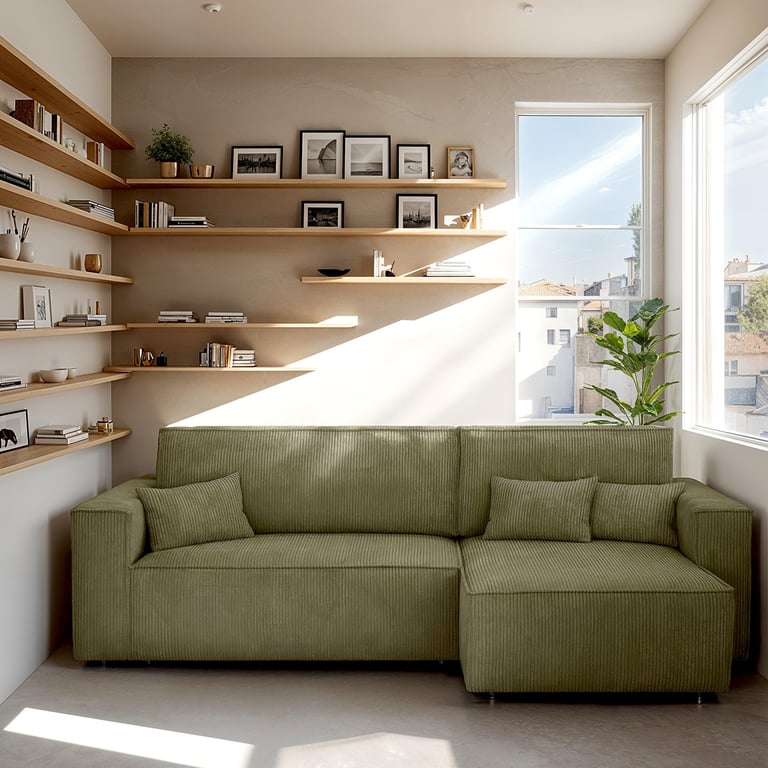 Produit similaire: livia - Canapé convertible Vert