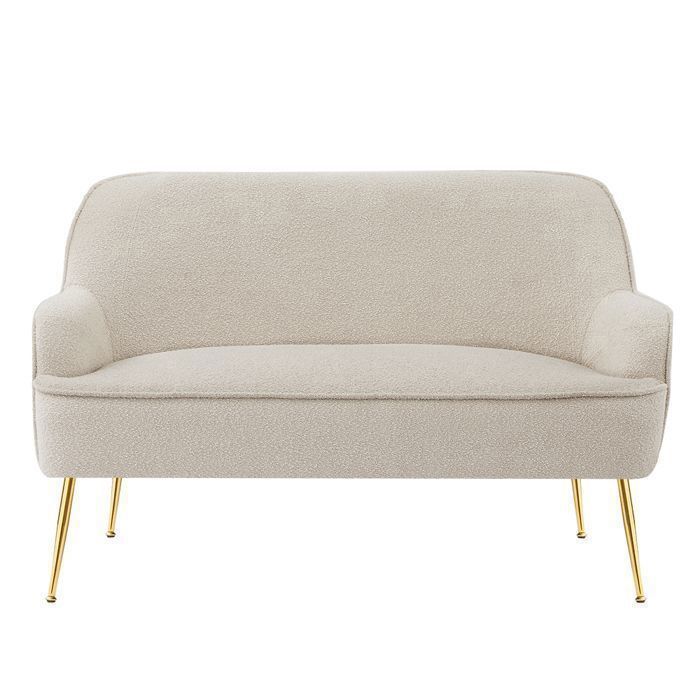 Produit similaire: Canapé droit fixe MARCELINO en tissu bouclette beige 2 places - BAÏTA