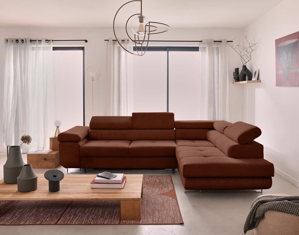 Produit similaire: zaria - Canapé relax convertible Rouge