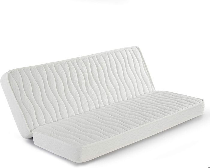 Produit similaire: Matelas Clic Clac Canapé Convertible Lit 130x190 13cm de Hauteur avec Rivet de Sécurité