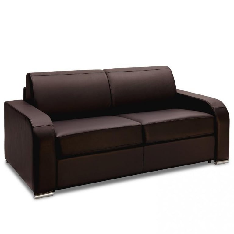 Produit similaire: Canapé express 140 cm SOFIA EDITION Cuir et PU Cayenne marron matelas 16 cm