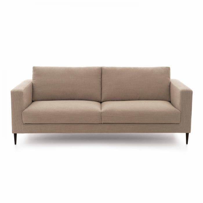 Produit similaire: Canapé en tissu chiné 3 places beige