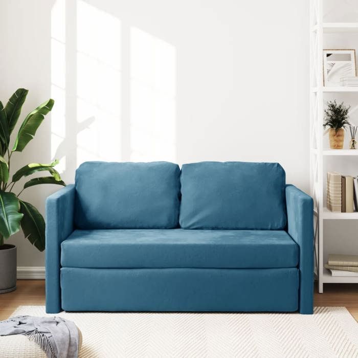 Produit similaire: Lit de repos ,Canapé-lit 2 en 1 bleu 122x204x55cm velours SQZR401382 - BELLE MAISON DECO