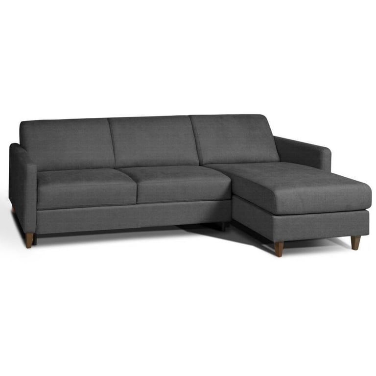 Produit similaire: Canapé convertible d'angle OSLO matelas 16 cm système express RENATONISI couchage 140 cm pieds foncés