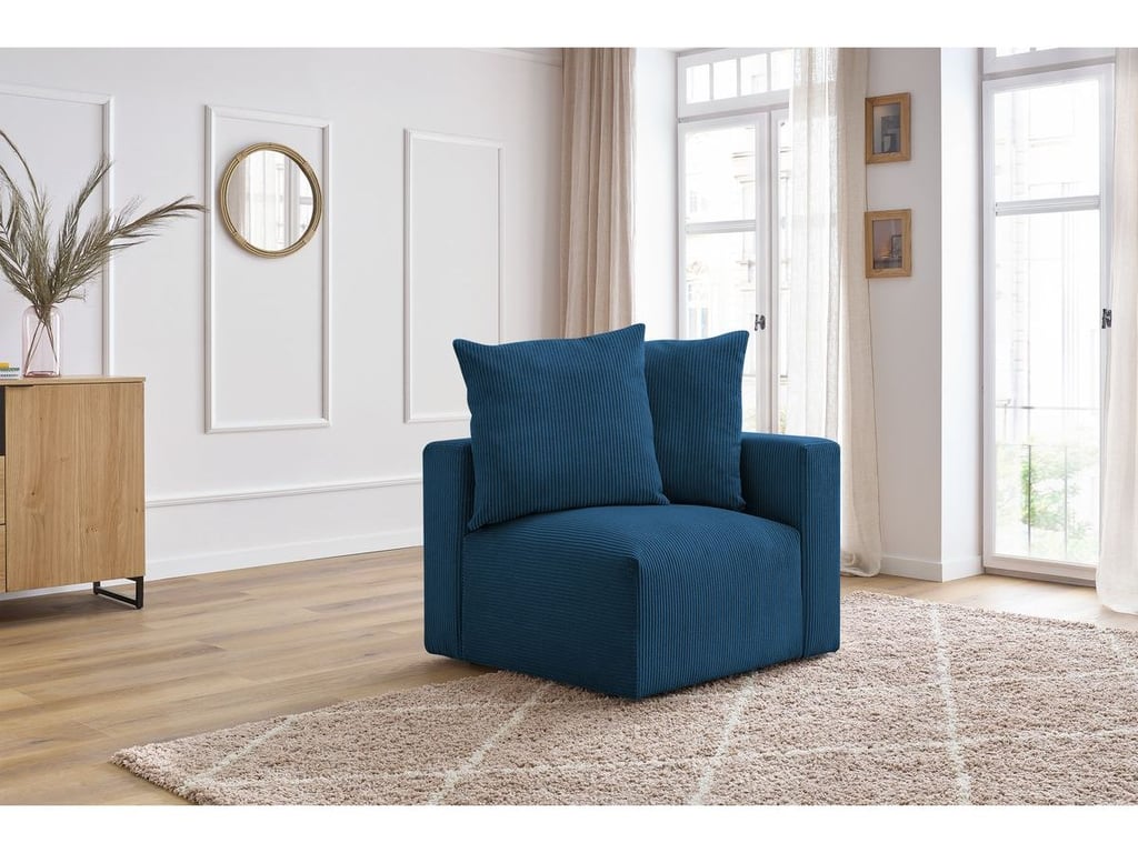 Produit similaire: Angle pour canapé modulable VOLTAIRE bleu foncé angle droit BOBOCHIC 1 places