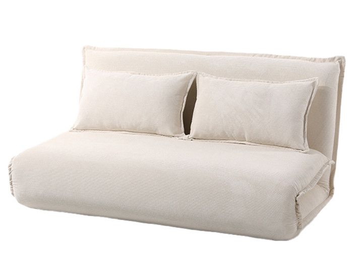Produit similaire: Candice - Banquette 2 places convertible clic-clac en velours côtelé - Beige