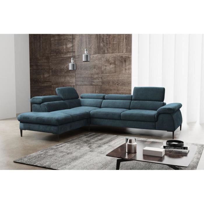Produit similaire: Canapé Sepina - angle convertible bleu canard