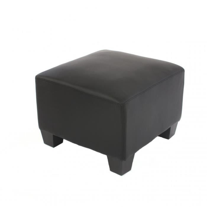 Produit similaire: Canapé modulaire Lyon - Simili-cuir noir - Repose-pied pouf
