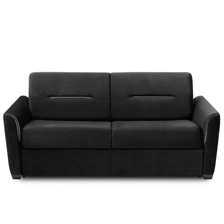 Produit similaire: Canapé convertible EXPRESS TOULON 120 cm matelas 18 cm tissu bouclettes loop beige