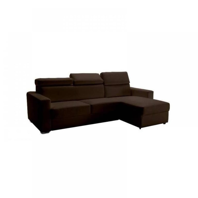 Produit similaire: Canapé d'angle réversible EXPRESS SIDNEY DELUXE 120 cm cuir vachette marron têtières réglables matelas 16 cm