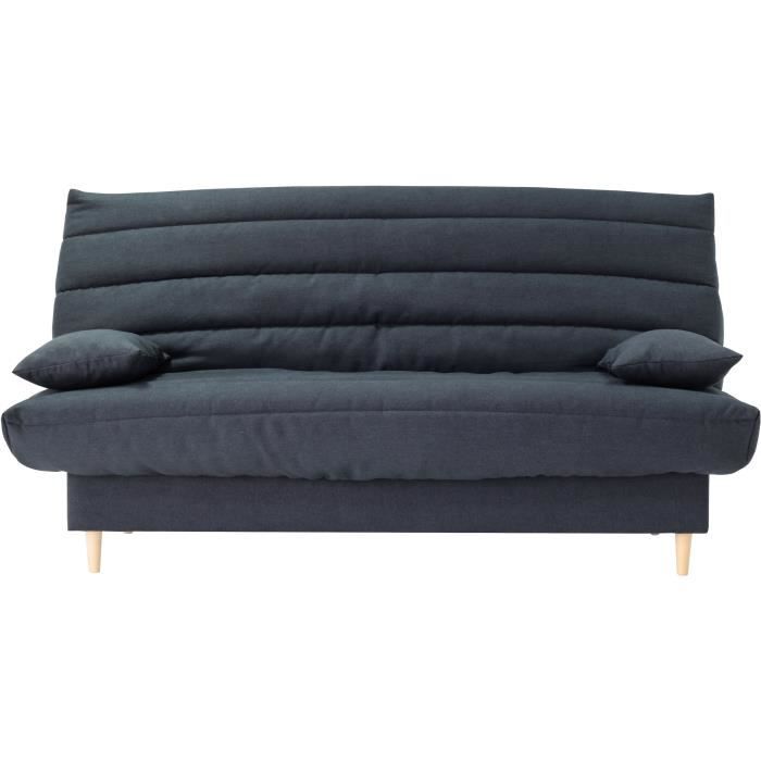 Produit similaire: Clic clac 3 places  - gris - Couchage 125x190 cm - Avec coussins