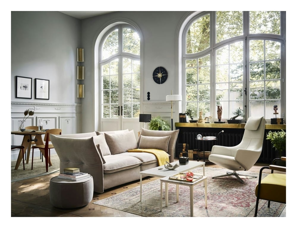 Produit similaire: Vitra Canapé 3 places Mariposa  - Credo noir/blanc